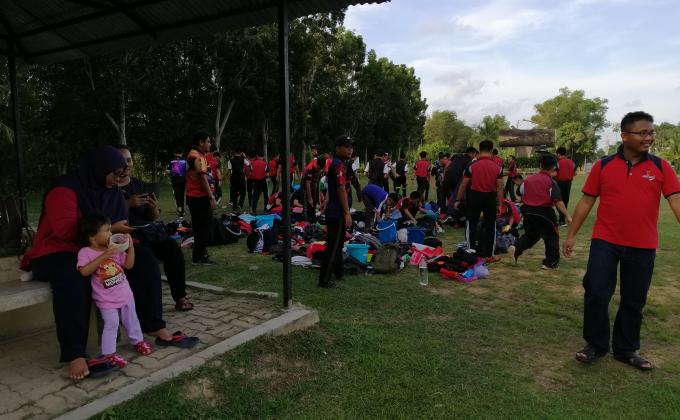 Kem Motivasi MRSM Tun Fuad Stephen Sandakan di Gilwell SNP