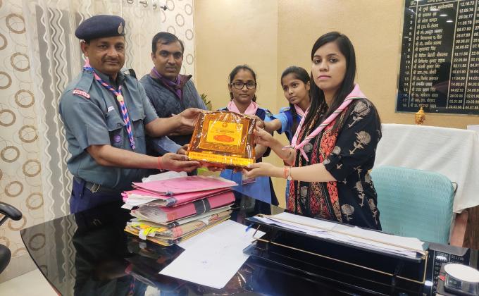 world thinking day district Vaishali