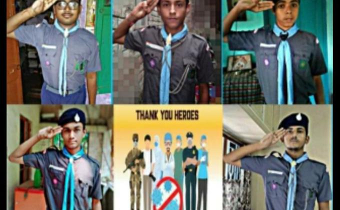 Salute to all corona warriors