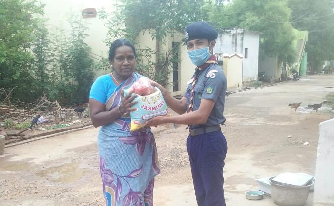 covid 19  food products distribition