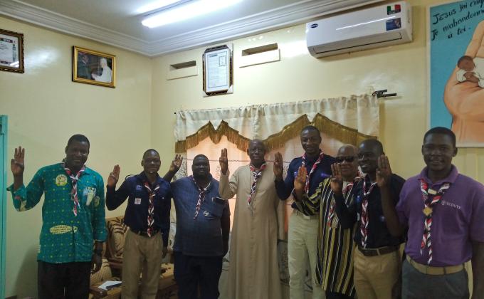 MISSION DU COMMISSARIAT NATIONAL DU SCOUTISME CATHOLIQUE  AU DIOCESE DE OUAHIGOUYA