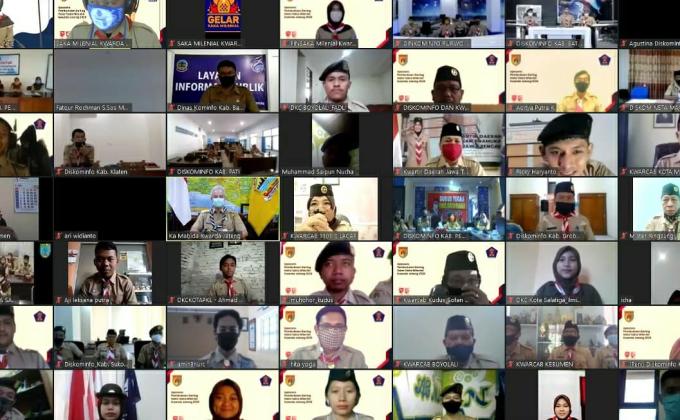 Saka Milenial  Asked to Participate in Socializing Covid-19 Prevention Via Social Media