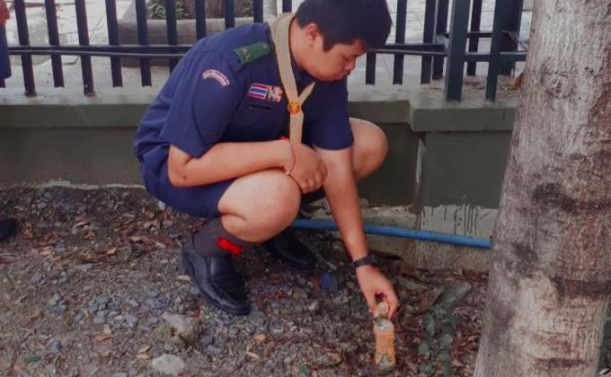 กิจกรรมเก็บขยะ