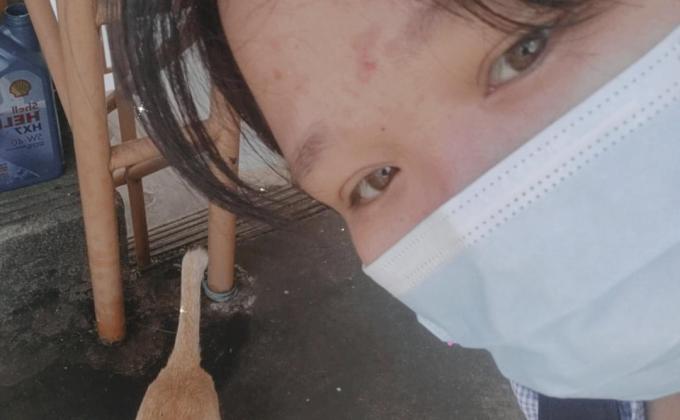 ทำบุญให้อาหารน้องแมวจร 