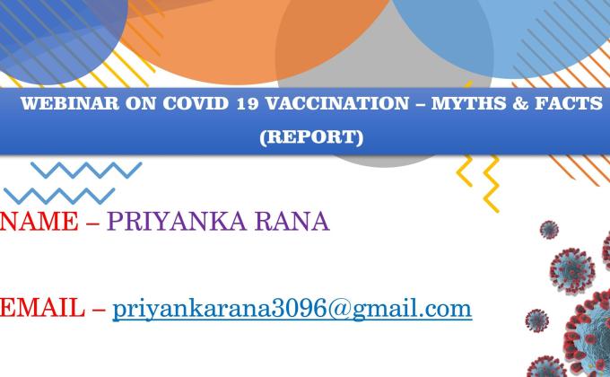 webinar on covid-19 vaccination myths and facts.