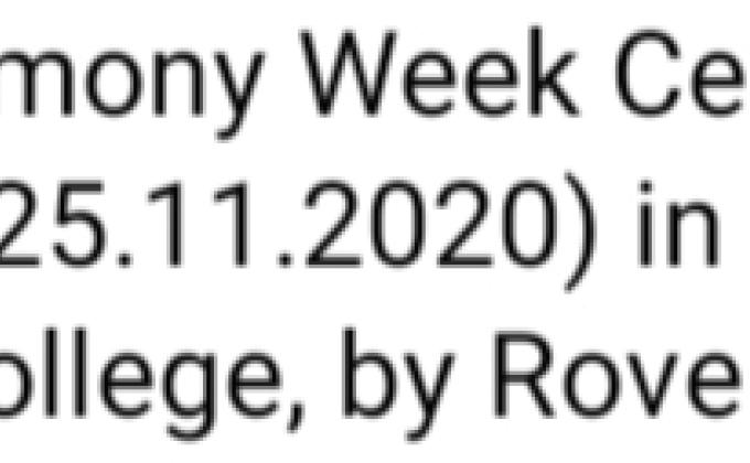 Harmony week celebration