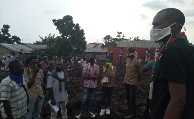 ERUPTION DU VOLCAN NYIRAGONGO, LES SCOUTS DE GOMA AU SECOURS DES ENFANTS EGARES 