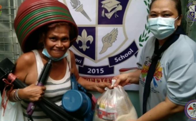 BSP Pasay City Council. - Community Pantry Olympian's Integrated Montessori School