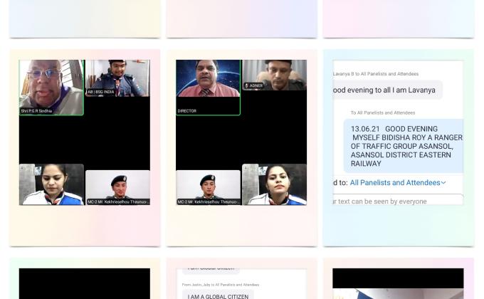 SDG - " I AM A GLOBAL CITIZEN " ZOOM WEBINAR ON 7TH DAY 13/06/2021