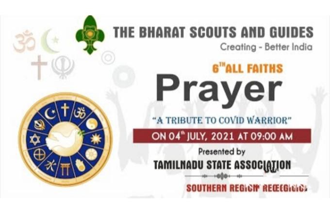 BSG 6th ALL  FAITH PRAYER  “A TRIBUTE TO COVID WARRIOR” BY SOUTH REGION