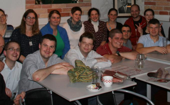 The "forever-scouts" meeting