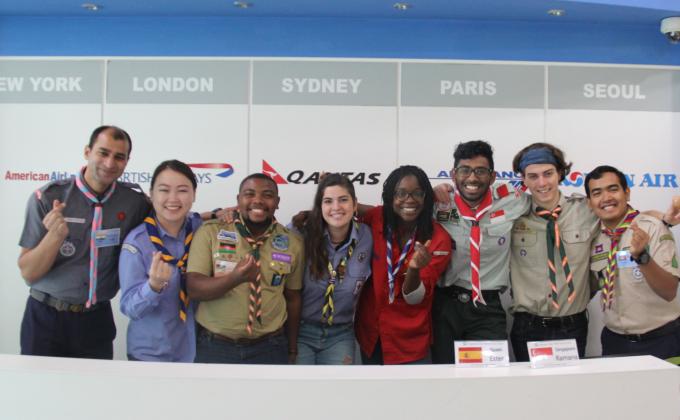 1st  term of World Culture village in English Programme 2019 begins at Suncheon Asia Pacific Scout center (SAPSC), South Korea