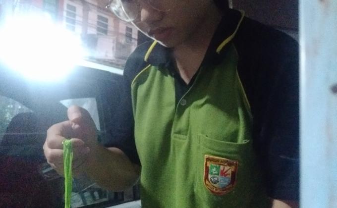 เก็บขยะ