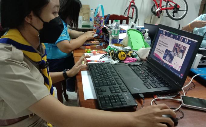 อบรมลูกเสือ