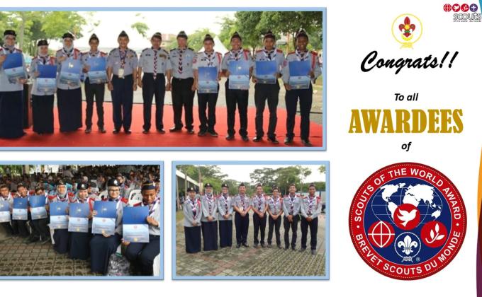 Marked and Historic Achievement: First Group of Malaysian Rovers Received Scout of the World Awards