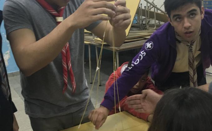 Stand de Mensajeros de la Paz