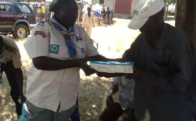 Scouts leprosy support