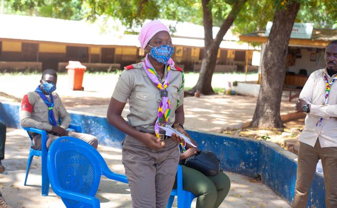 Mahama Hibba from Ghana Shares Her Experience with The Scouts Against Covid19 and Campaign for Electoral Peace Project
