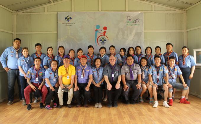 MoP Mongolia organized workshop for young people with special needs