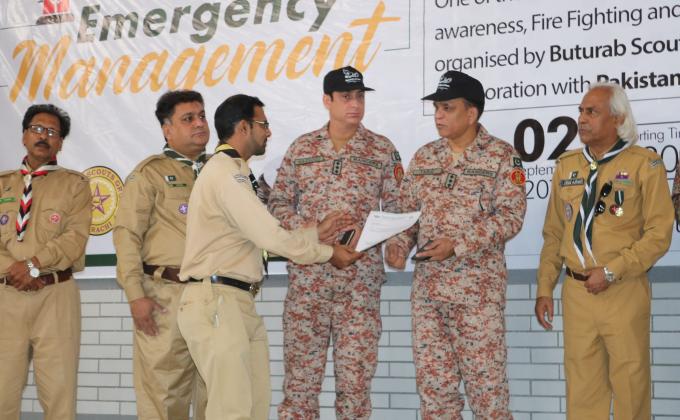 Appointed Honorary Spokesman of District Scout Commissioner of Karachi Open District Boy Scouts Association