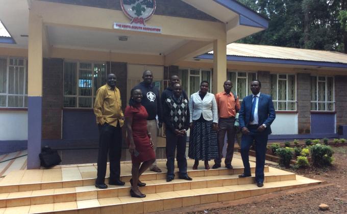 Africa Scout Bureau Support Center Trains National Executives from Five Scout Bodies