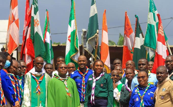 Investiture du Commissaire National des Scouts Catholiques de Côte d’Ivoire