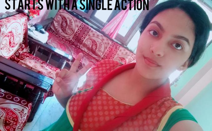 Take pledge to create better world with active people of community.