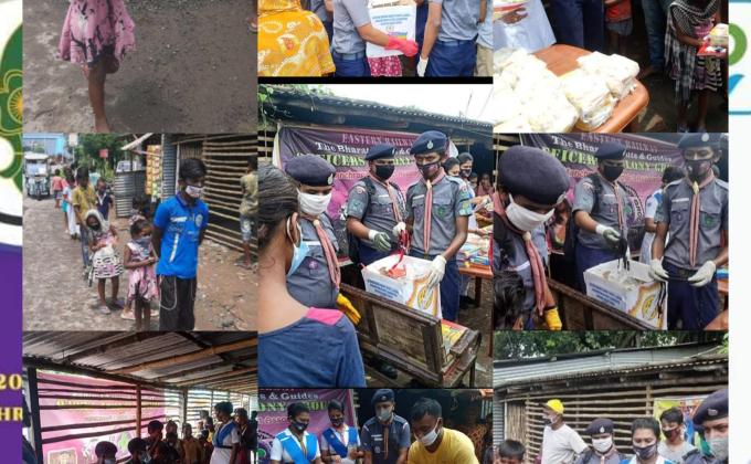 project on Food distribution drive and quality education.