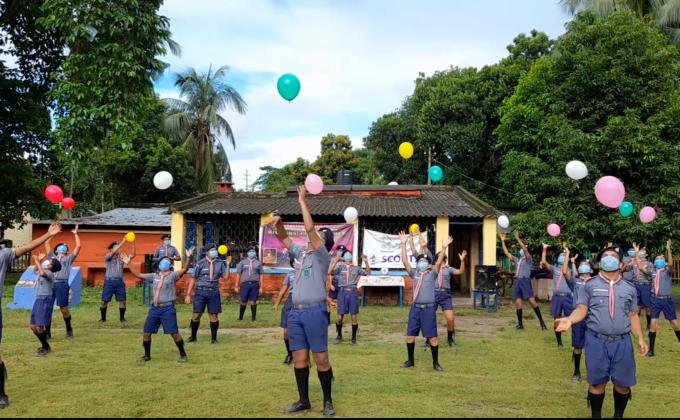 Messengers of Peace Beat Dance by Team OCG Scouts of Bharat Scouts & Guides, India