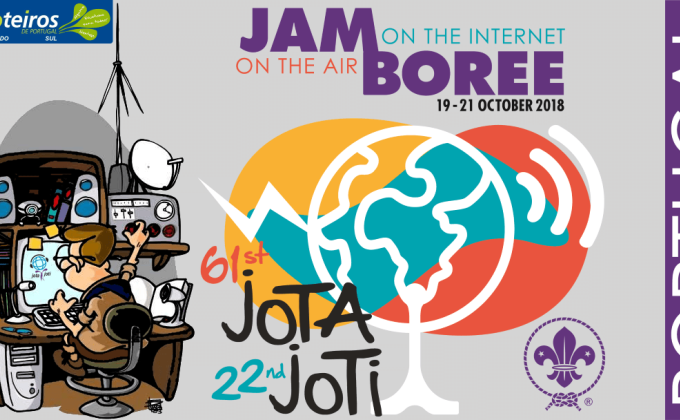 JOTA - JOTI 2018: de 19 a 21 de Outubro. Bons Contactos!