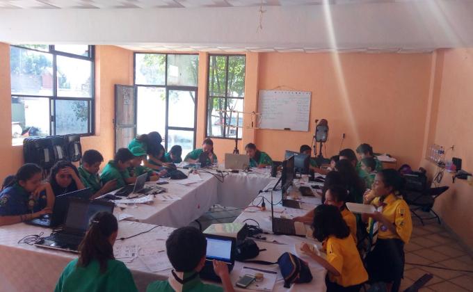 RETO 6 LUZ, CAMARA Y ACCION JOTA- JOTI 2017 GRUPO SCOUT 157 PROVINCIA CUAUTITLÁN MÉXICO 