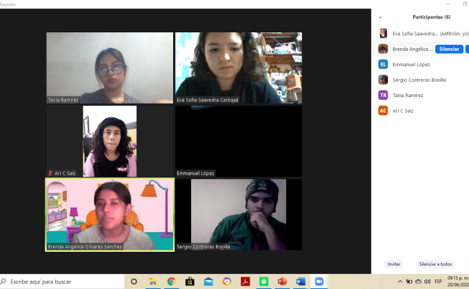 Reunión de equipo de trabajo. 