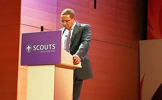 Speech from Former President of Tanzania during 41st World Scout Conference at the Baku Congress Centre. 