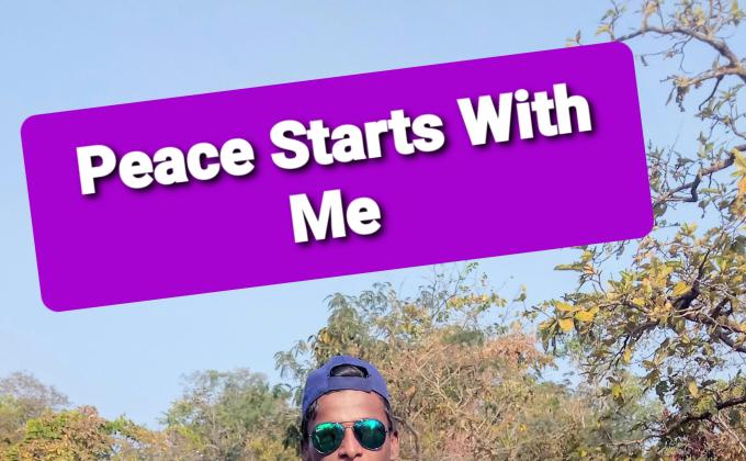 PEACE STARTS WITH ME