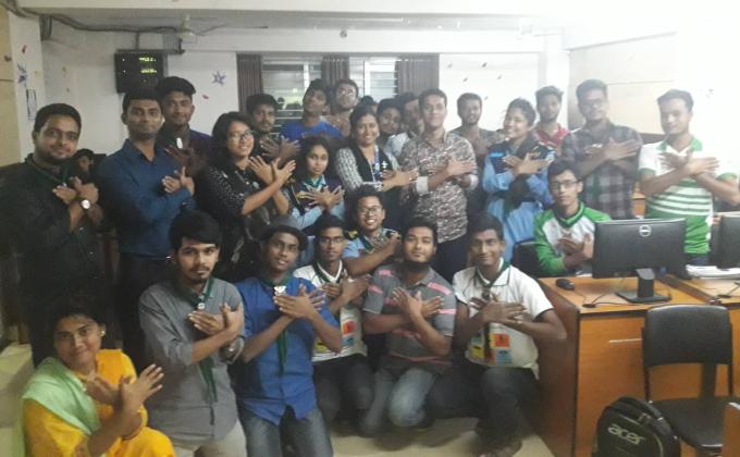 Daffodil International University Air Rover Scout Group arranges  a special CREW MEETING 