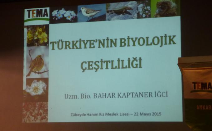 A SERVICE PROJECT FOR INTERNATIONAL DAY OF BIODIVERSITY IN ANKARA TURKEY