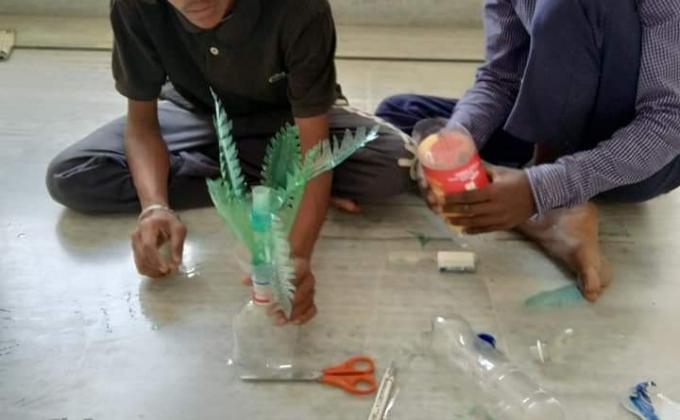 Ticket to Life Scouts in India introduced to Tide Turners Plastic Challenge Badge