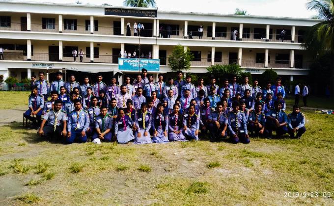 hiking - Dhaka district Rover Mate course 2019