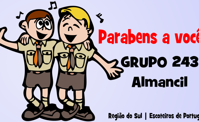 Parabéns Grupo 243 Almancil