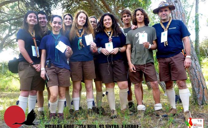 # WSJ2015 - Portuguese Scouts heading to Japan