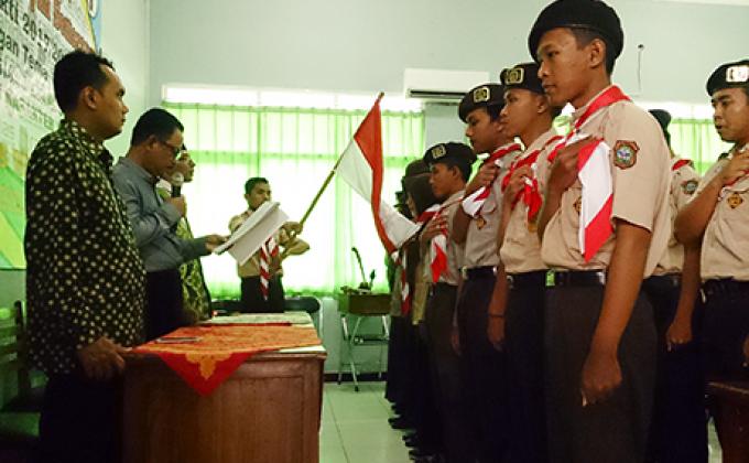  Inaugurate the Board of Racana Period 2017-2018 by Rector (Kamabigus)