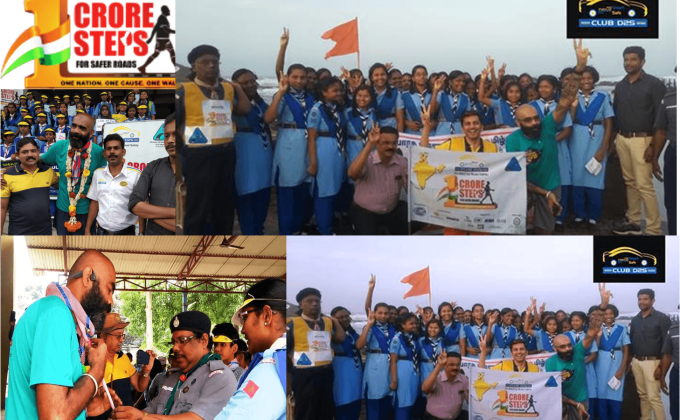 Traffic Awareness Programme – ‘1Crore Steps for Safer Roads’