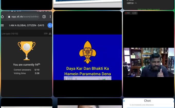 Webinar on SDG's Day 5th