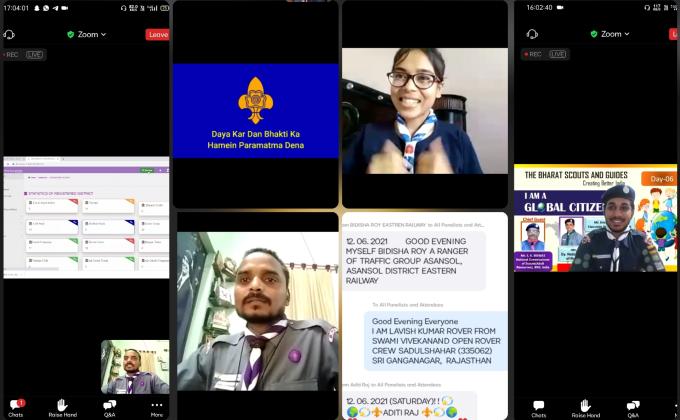 Webinar on SDG's Day 6th