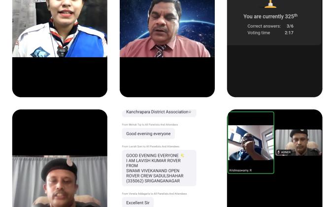 Webinar on SDG's Day 7th