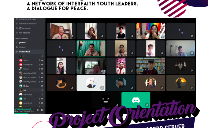 Scouts in the Philippines begins training for Interfaith Dialogue and Community Project Implementation