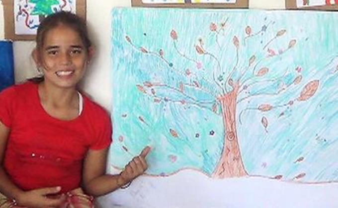 Obras artísticas decembrinas por nuestros muchachos en esta Navidad.