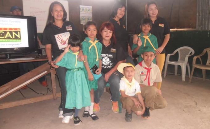 JOTA/JOTI at City camp,Baguio city,Phils.
