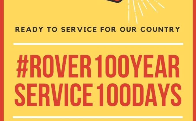 "Rover 100 years 100 days service" project started