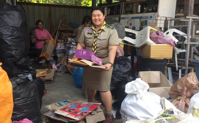 กิจกรรมคัดแยกขยะ